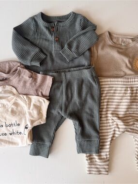 matching sets and onesies
